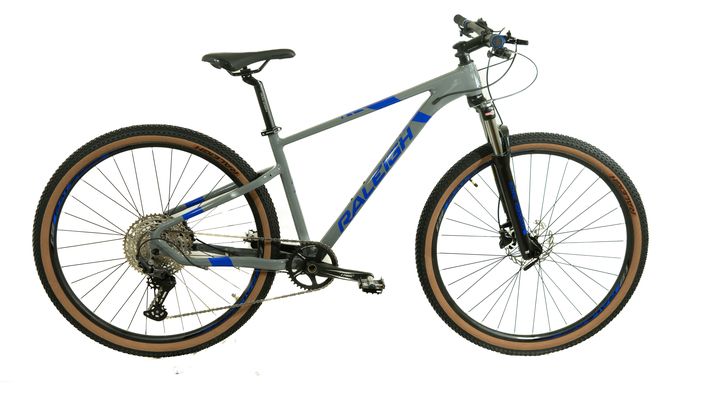 Bicicleta Raleigh Mojave 5.0 /Talle: 15"/S _ Gris/Azul_Cuadro de Aluminio/12Vel Shimano/MonoPlato/Rod.29_ Línea 2026 - Vista 1
