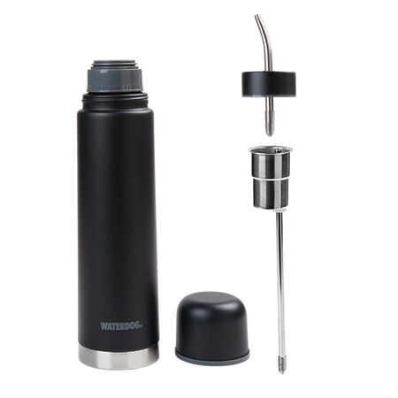 Termo Automate 2 En 1 Acero Inoxidable 700 Cc Waterdog Yunta700bk Negro