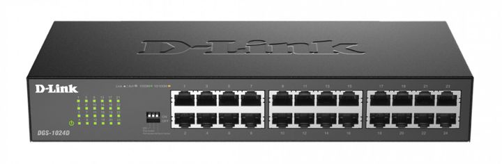 D-LINK SWITCH DGS-1024D 24-PORT 10/1001000MBPS UNMANAGED - Vista 4