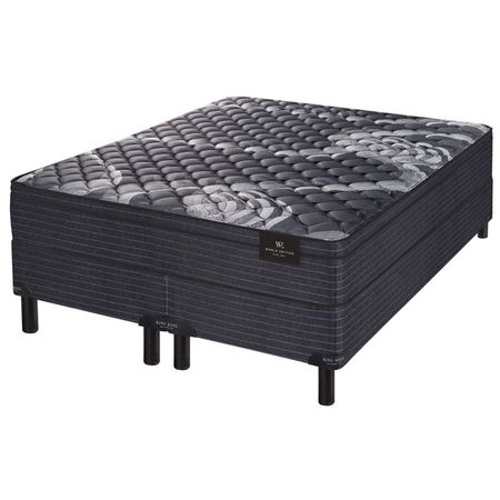 Conjunto Sommier y Colchón King Koil Quality Euro Súper King Size (200x200 cm) - Resortes LFK
