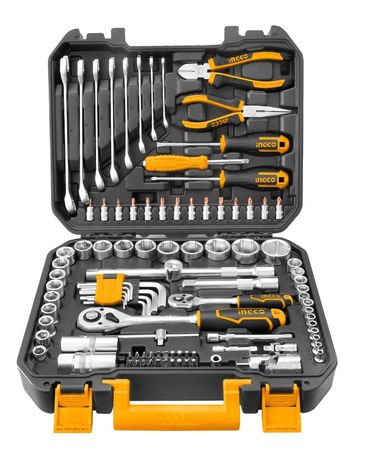 Set Industrial De 100 Herramientas ( Maletin ) ( HKTHP21001)