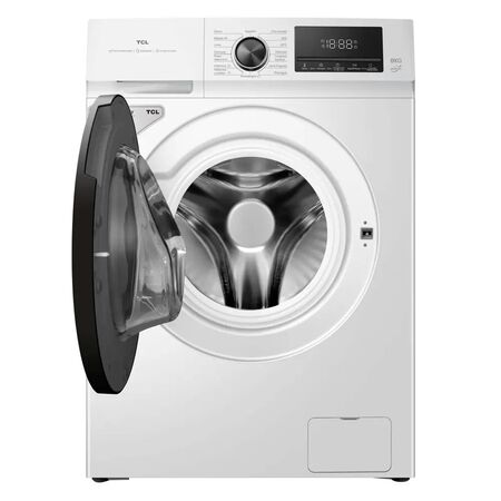 Lavarropas Automatico TCL 8KG 1400RPM Inverter Blanco P108FLW