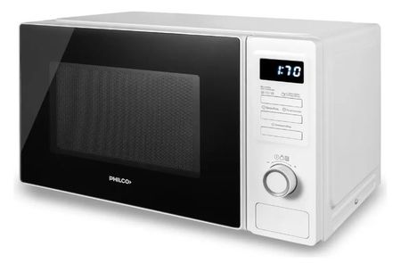 Microondas Philco Digital 28 Litros Digital C/grill Blanco