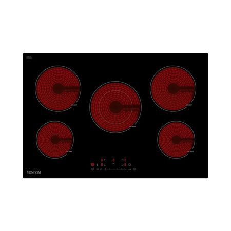 Anafe Eléctrico Vondom Vitrocerámica Empotrable 77 Cm