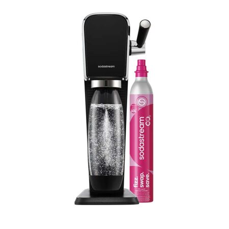 MAQUINA DE SODA ART SODASTREAM CON PALANCA NEGRA