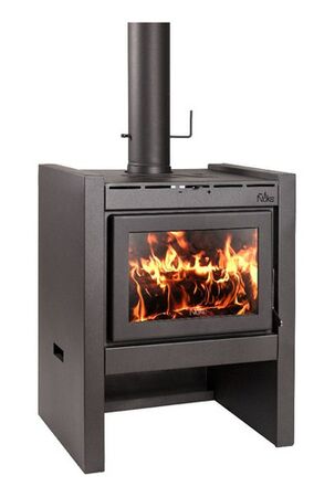 Salamandra Estufa Ñuke Lapacho 70 18.000 Kca/h Hasta 200 M2