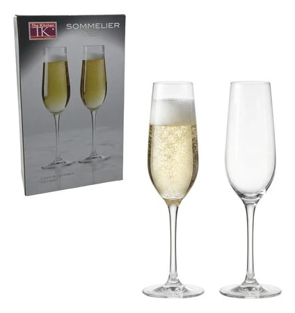 Set x 2 copas de champagne de 240cc aprox  L80085 304894