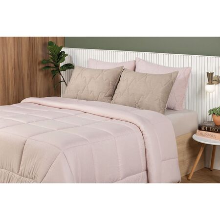 Acolchado 1 Pl 1/2 Altenburg Sueño Intenso 5585.0 Charm Rosa