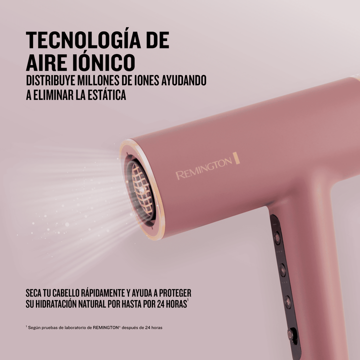 Secador De Pelo Digital 110000rpm 12 Vel. Remington Airvive - Vista 3