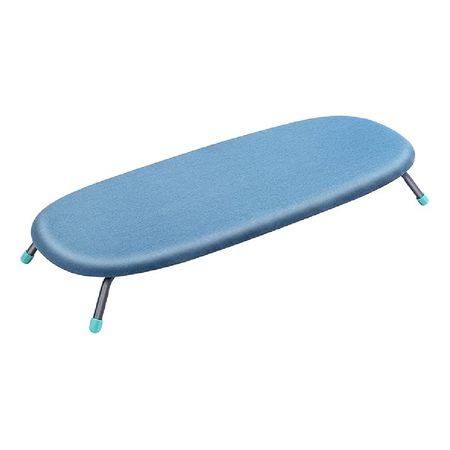 Tabla De Planchar Plegable Portatil Mesada Compacta Tm Cts Lisa Azul Acero