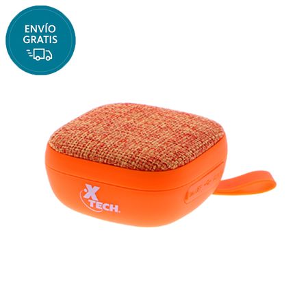 Parlante Mini X-Tech Yes con Bluetooth Naranja