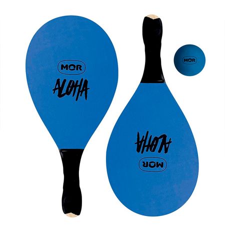 Juego 2 Paletas Con Pelota Playa Mor Aloha Goma EVA