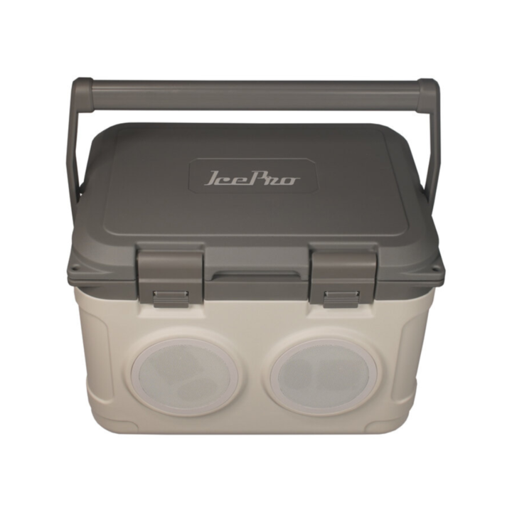 CONSERVADORA ICE PRO PORTATIL 21L CON PARLANTE (C:GRIS CLARO) - Vista 2