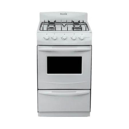 Cocina Escorial Candor S2 50Cm Blanca Gas Natural