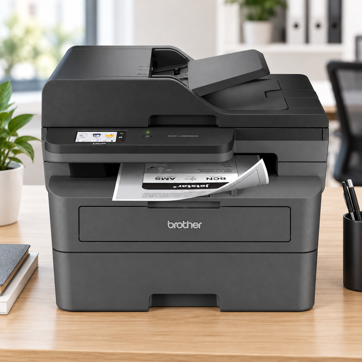 Impresora Multifunción Laser Monocromática Brother DCP-L2660DW - Vista 3