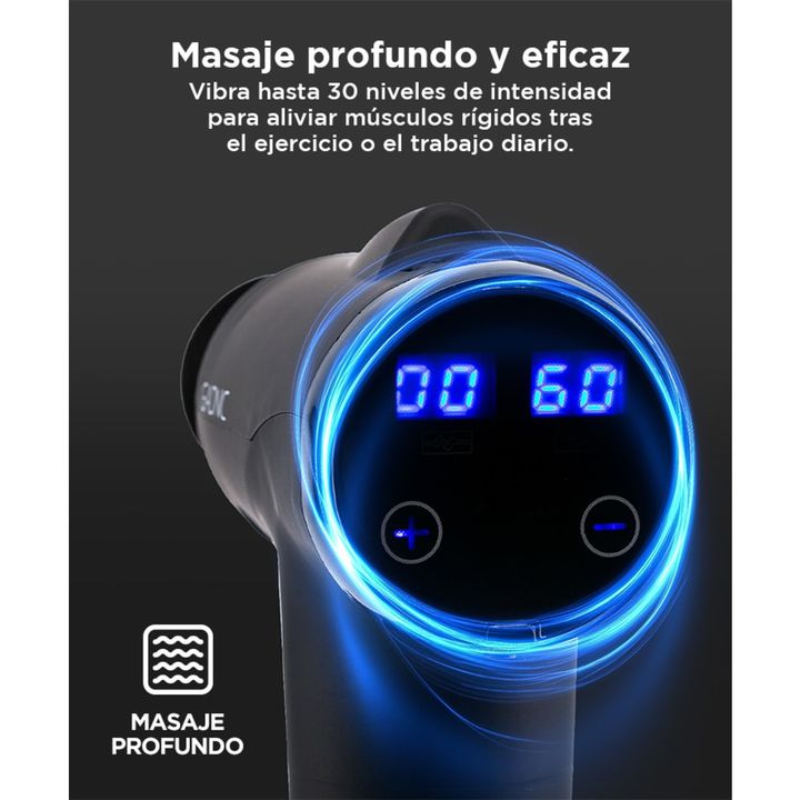 Pistola Masajeadora Muscular Gadnic Inalámbrica - Vista 3