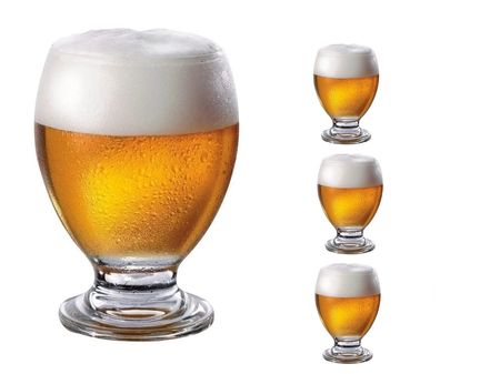 4 COPAS BALON CERVEZA NORUEGA