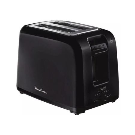 TOSTADORA MOULINEX LT1A1858 VITA - NEGRA, 720W, 7 NIVELES, ENRROLLACABLE