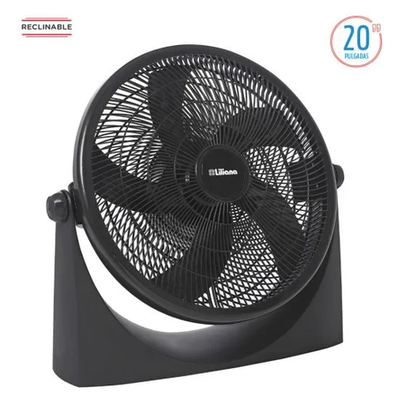 Ventilador Turbo Reclinable 20" De Pared y De Piso Liliana VTF20P