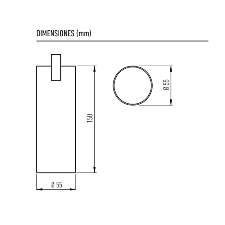 Riel 1 Mts 1 Efecto + 3 Cabezales Mex Led 10w 15 24 Y 36° - Vista 5