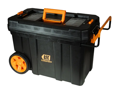 Caja De Herramientas 23'' Lusqtoff L8130 Reforzada C/ Ruedas