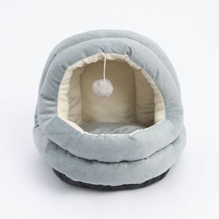 Cama Tipo Cueva Para Gatos Gris Oscuro Proline CYCPR118