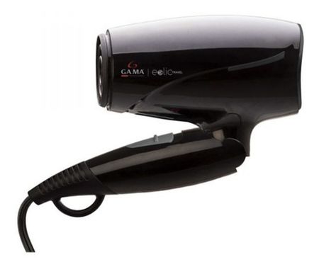 Secador De Pelo Ga.ma Italy Eolic Travel Negro 110v/220v