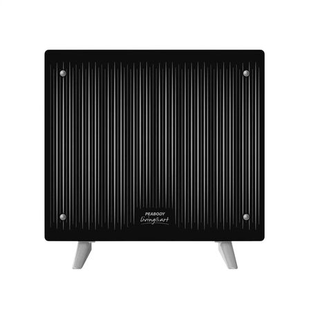 Vitroconvector Peabody PE-VCY10RN 1000 Watts Negro