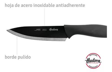 CUCHILLO CHEFF 6 LÍNEA BASIC INOX C/ANTIADHERENTE BSCH06