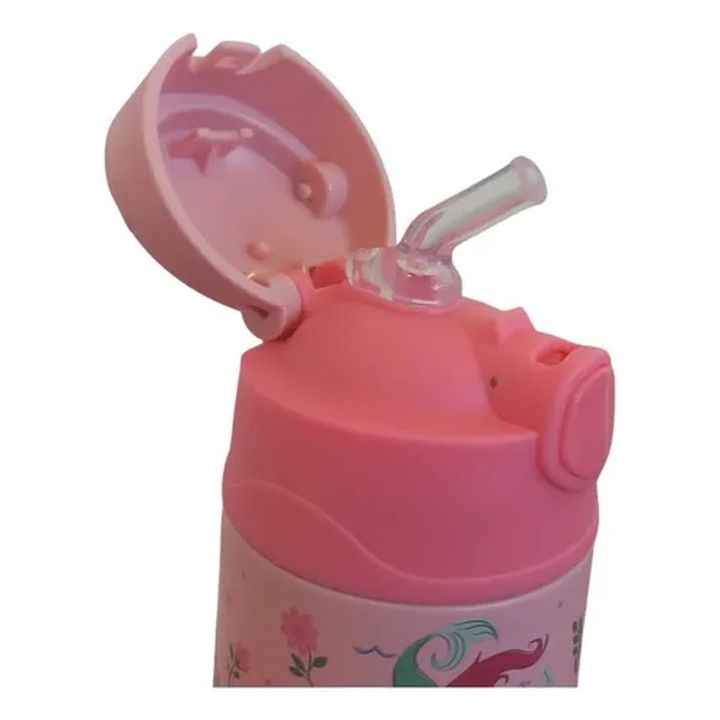 Botella Infantil 300ml Princesas Clandy Dpr8359 Rosa - Vista 2