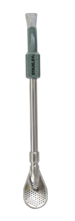 Bombilla P/mate Stanley Classic Spoon Acero Inoxidable - Verde