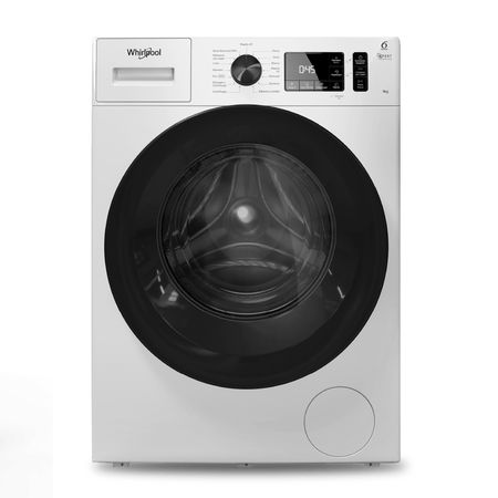 Lavarropa Carga Frontal Whirlpool Inverter 9 KG Blanco Wnq90ab