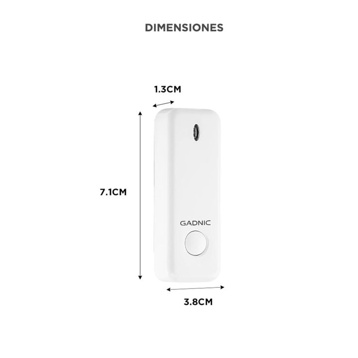 Sensor Inalámbrico Gadnic WS1000 de Puertas y Ventanas - Vista 4