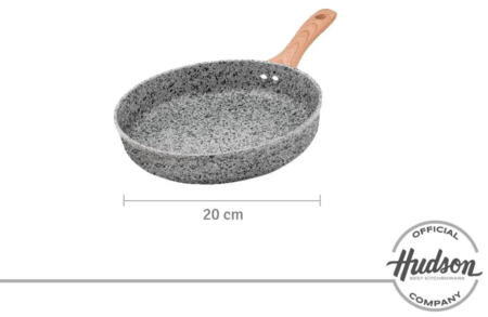 SARTÉN ALUMINIO FORJADO STONE C/ANTIADHERENTE GRANITO DE 20CM