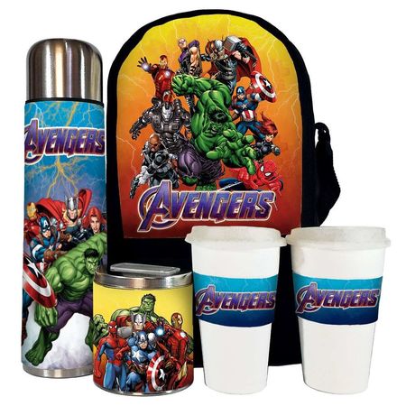 Combo cafetero Avengers