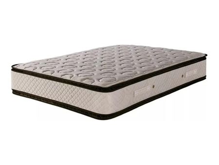 Colchon Cannon Sublime 140 x 200 Resortes Con Pillow