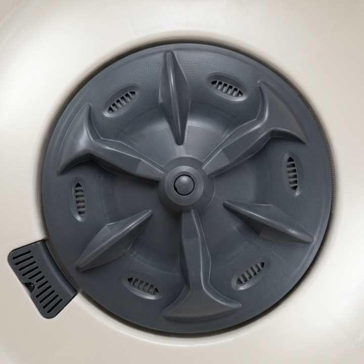 Lavarropas Semiautomático QBICO 10 kg 6 Funciones Bomba de Desagote Blanco Codini - 8053 - Vista 4