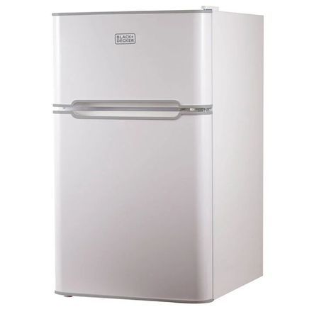 Heladera Frigobar Bajo Mesada Black Decker 2 Puertas 90 Lts Blanco