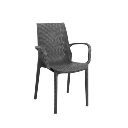 Silla plastica Simil Rattan Melody Quality Plastic