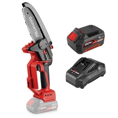 Motosierra compacta de 20V Motor BRUSHLESS inalambrica con Bateria de 4 Amp Modelo HI-MSC20B - (copia)