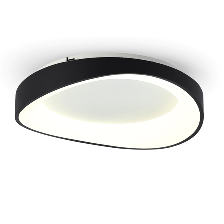 Plafón Led 36w Circular 52cm Sweet Estructura Negro