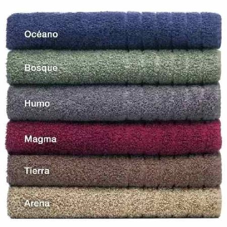 JGO TOALLA Y TOALLON 550 GRS SECLAR LINEA HOTELERA PLATINO COLOR ARENA