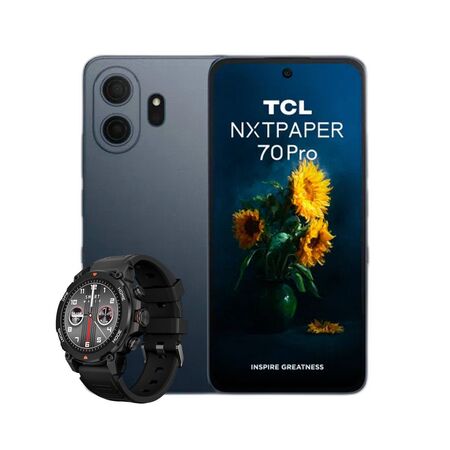 Combo TCL 70 Pro NXTPaper 5G 8+256GB Stellar Blue + Smartwatch Dekkin GPS