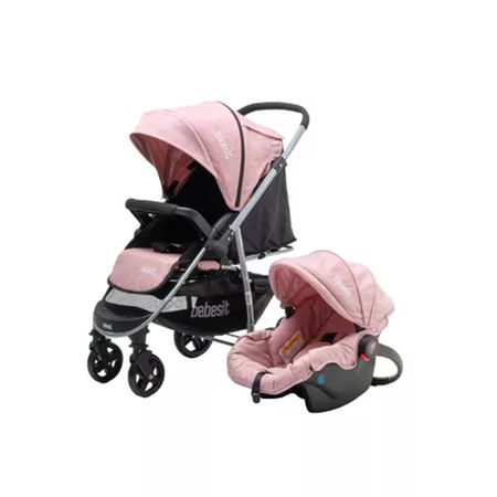 Coche De Paseo Bebesit Aeris 1390ts Rosado