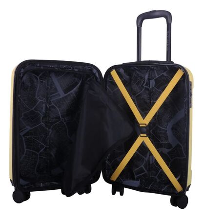 Valija Wanderlust Hard Abs 20 Pulg Expandible Amarillo 41107