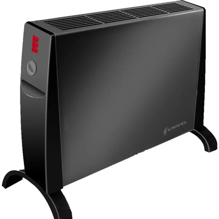 Convector Crivel 2000W 3 Niveles Ce02T Negro