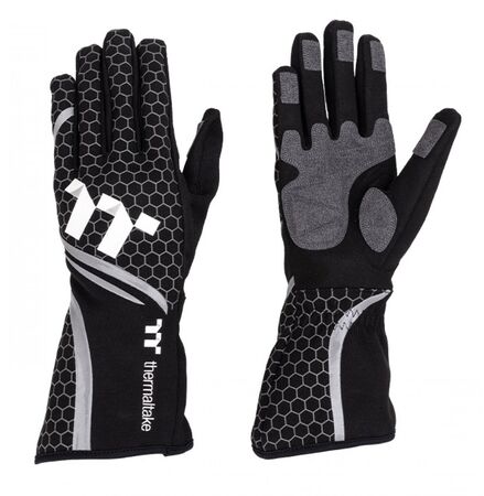 Accesorio Simulador Thermaltake Guantes Black Talle XL