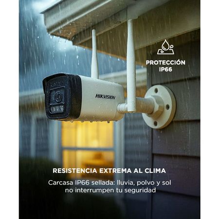 Kit Hikvision EasyLink NKS422W0H 2 Cámaras WiFi Full HD 2MP