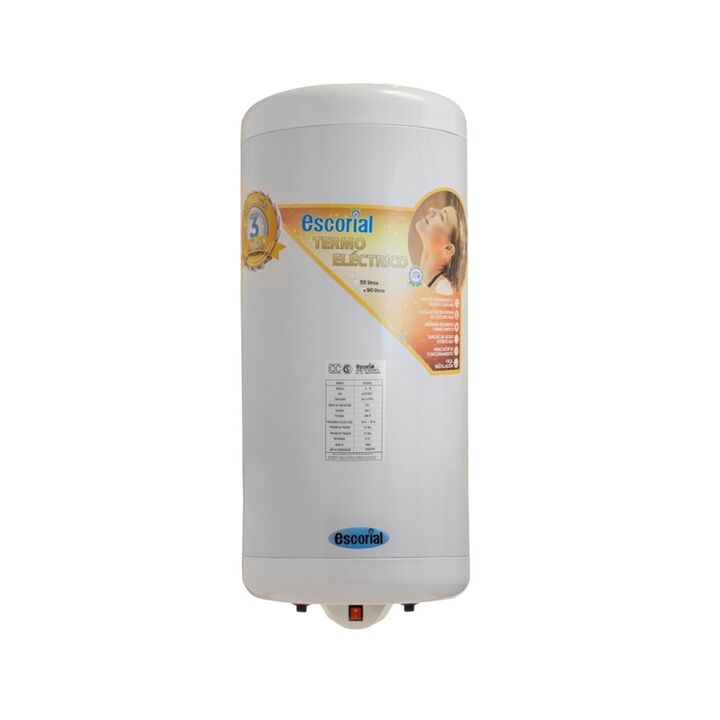 Termotanque Escorial 90 Lts Electrico Inferior - Vista 1