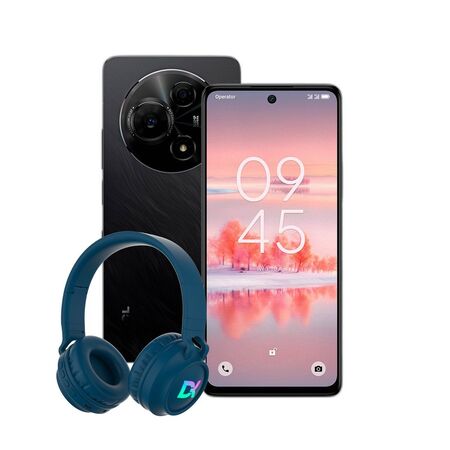 Combo TCL 60 NXT Paper 8+512GB Dark Black + Auriculares Dekkin Verde